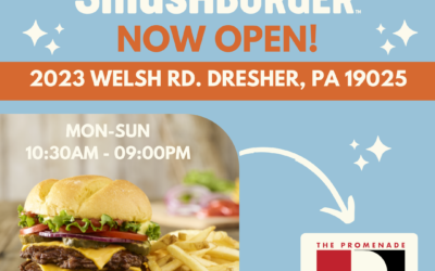 Smashburger, now open at The Promenade at Upper Dublin